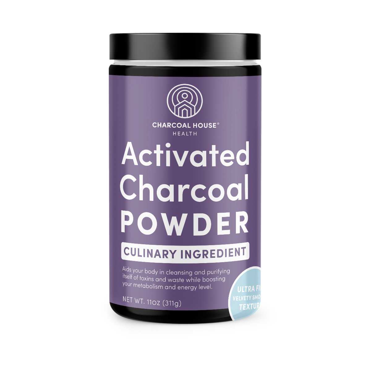 Coconut Activated Charcoal Powder - ULTRA FINE (BULK)
