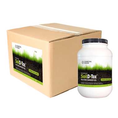 Charcoal Green® Soil D•Tox™ ACTIVATED CHARCOAL POWDER (Wood-based)