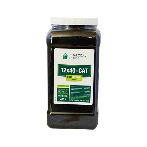 Granular Activated Charcoal Coconut X Mesh For Chloramine Removal Gallon