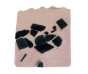 Brazilian Purple Clay and Chunky Charcoal Soap with Lavender