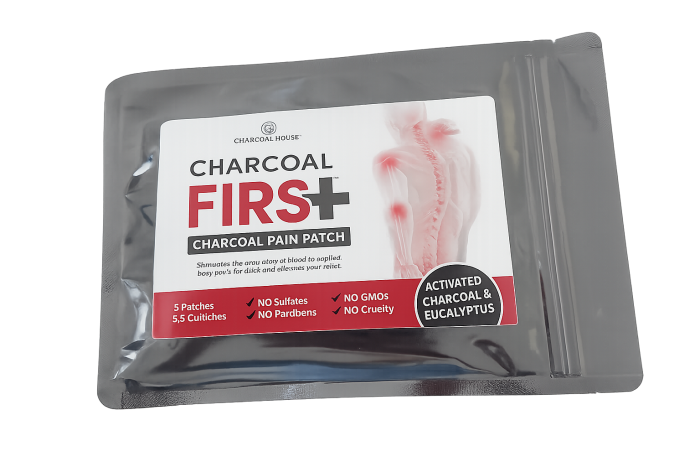 Charcoal First - Charcoal Pain Patch ( 5 Pack)