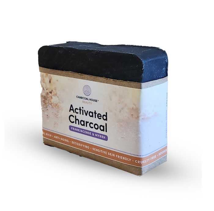 Frankincense & Myrrh and Activated Charcoal Soap