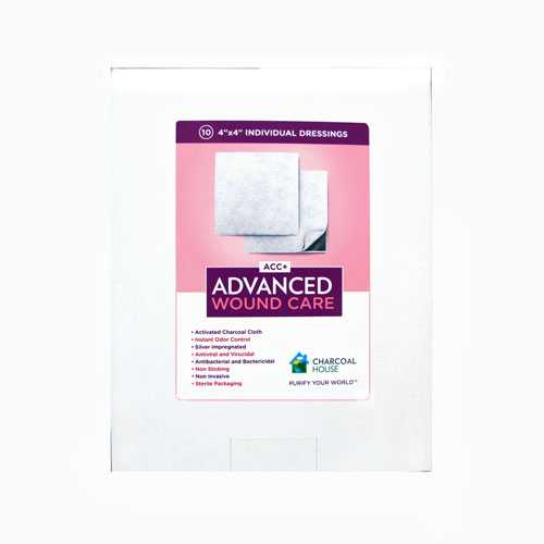 Carbocloth™ Wound Odor Dressings - ACC+ PLUS-4x8 (pack of 10)