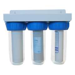 R5 Water Filters - 10" Three Stage 3/4" BRASS Outlets