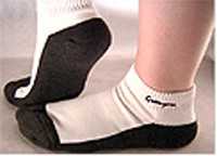 BLITZZZZZ Activated Charcoal Socks by Greenyarn™ (WHITE)