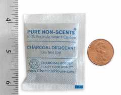 Charcoal House Pure Non-Scents Desiccant - 100% Virgin Activated Charcoal
