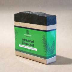 Psoriasis - Eczema Charcoal Soap - with Pine Tar