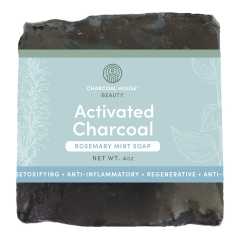Charcoal House Activated Charcoal Soap - Rosemary Mint