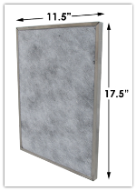 Stainless Steel Air Filter Panel (12"x18"x1")-10 panels