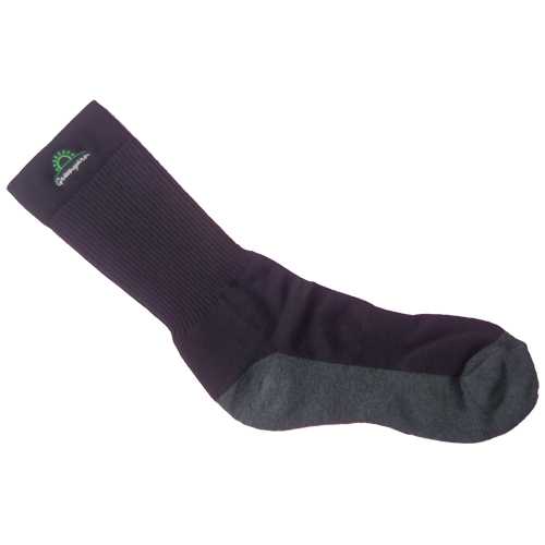 MAYHEIM Activated Charcoal Socks by Greenyarn™ (BLACK)-Medium