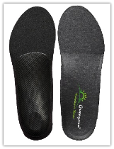 GREENFEET 3 Charcoal Insole-Small