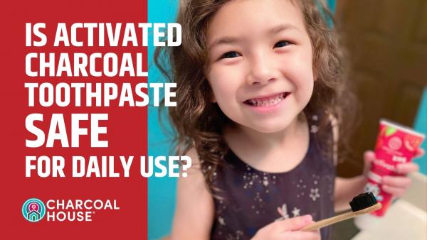 Is charcoal is too abrasive to use on teeth?