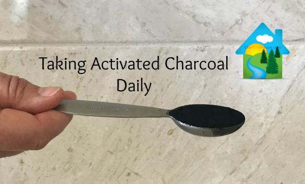 Taking Detox & Cleanse USP Activated Charcoal Powder Daily