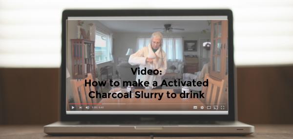 Video: How to make a Activated Charcoal Slurry to drink