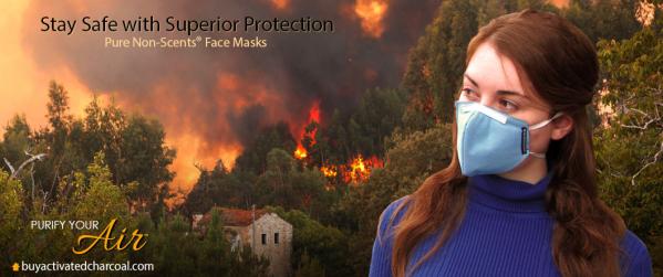 Wildfire Smoke? PNS Face Mask offers Protection