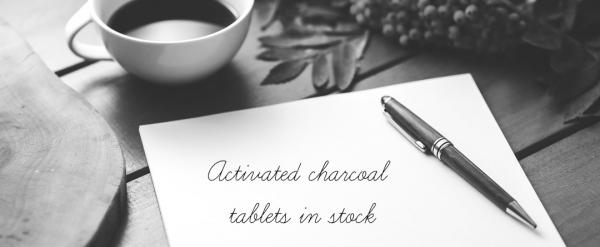 Activated Charcoal Tablets in Stock