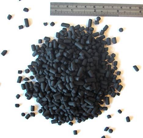 4mm pellet sulfurized activated carbon made from bituminous coal